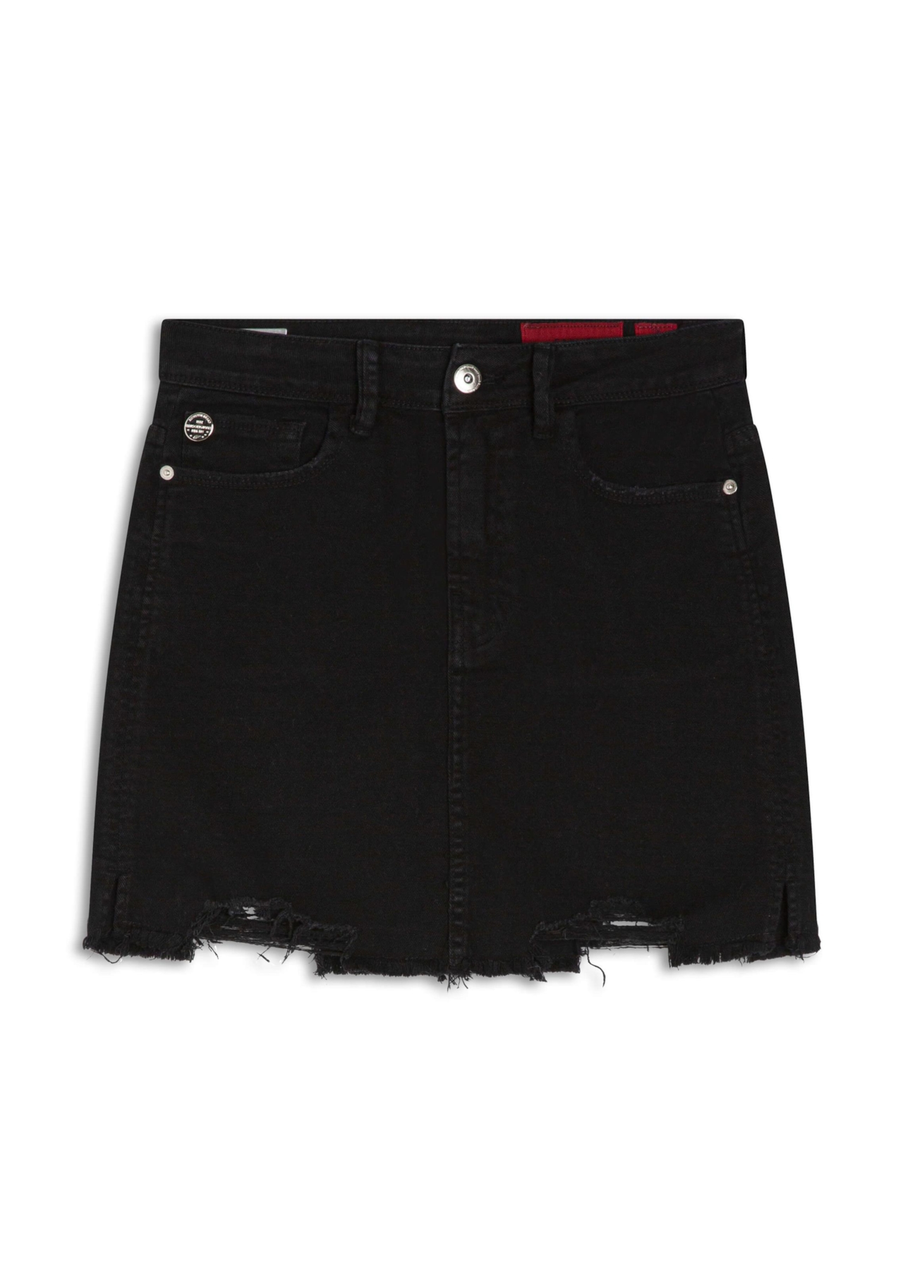 Saia Vintage Denim Zoe Preto O23 / I23