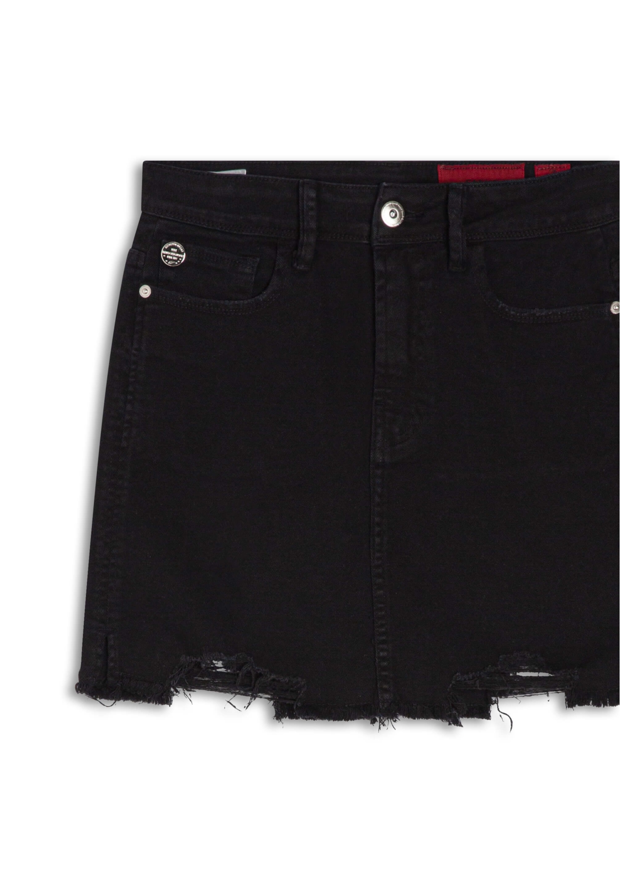 Saia Vintage Denim Zoe Preto O23 / I23