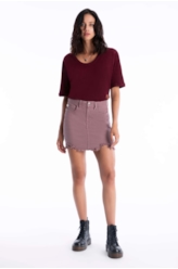 Saia Vintage Denim Zoe Purple Gray O23 / I23