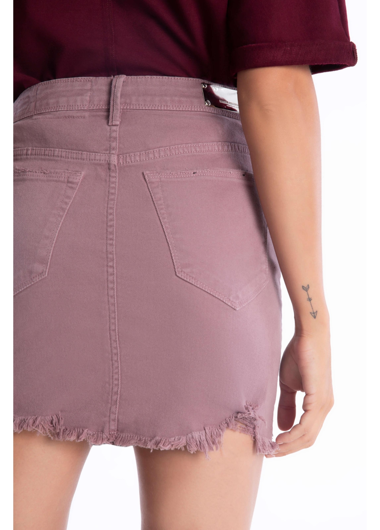 Saia Vintage Denim Zoe Purple Gray O23 / I23