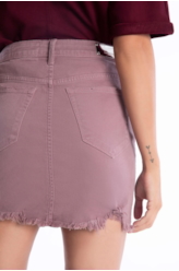 Saia Vintage Denim Zoe Purple Gray O23 / I23