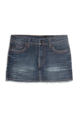 Saia Visco Indigo Elastic  Filigrana Lav.Escuro