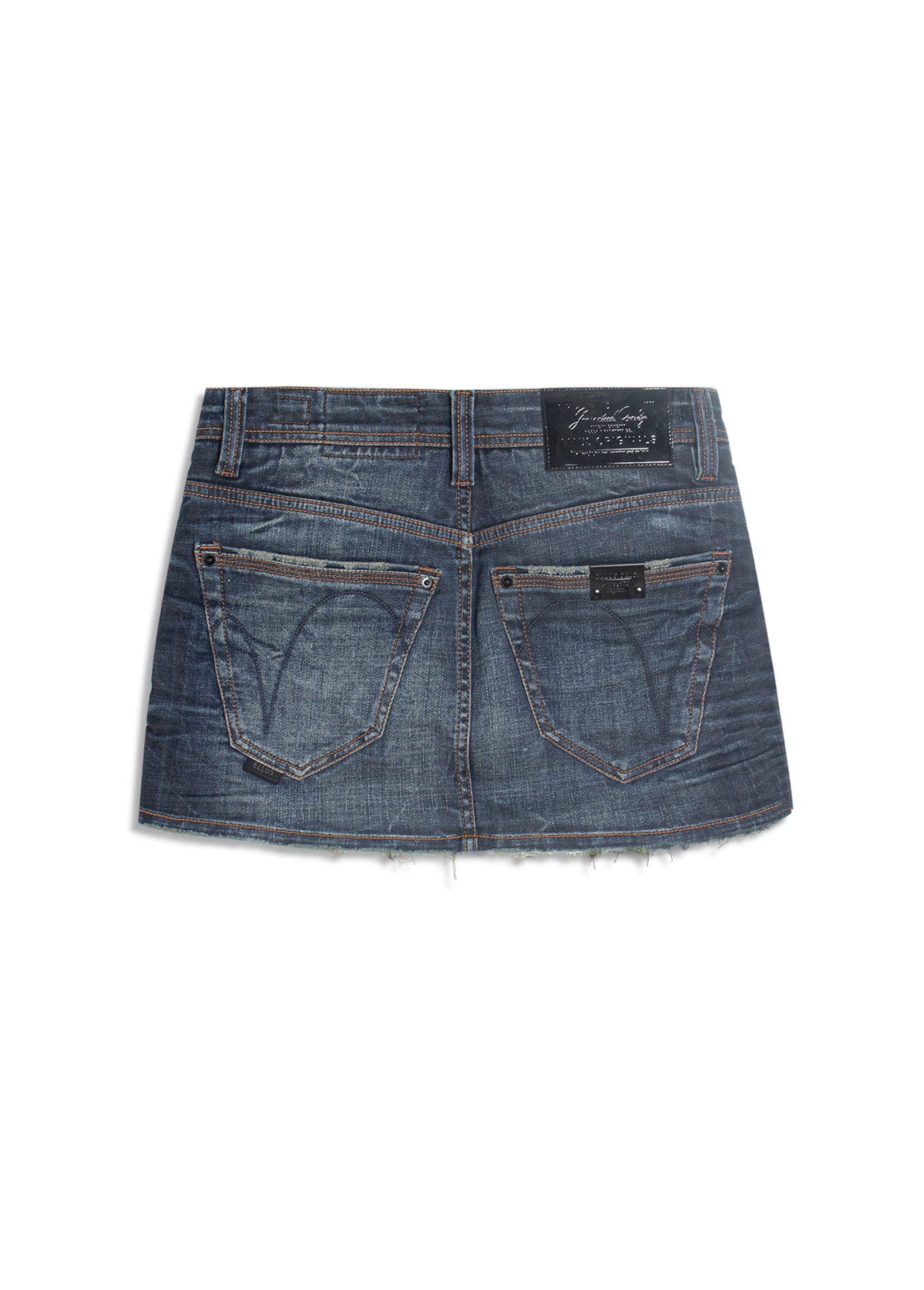 Saia Visco Indigo Elastic  Filigrana Lav.Escuro