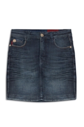 Saia Visco Indigo Elastic Lav. Escuro