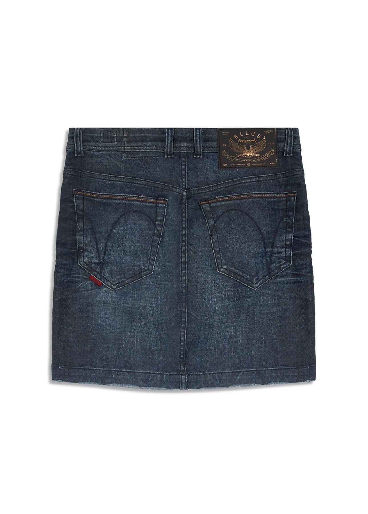 Saia Visco Indigo Elastic Lav. Escuro