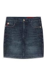 Saia Visco Indigo Elastic Lav. Escuro