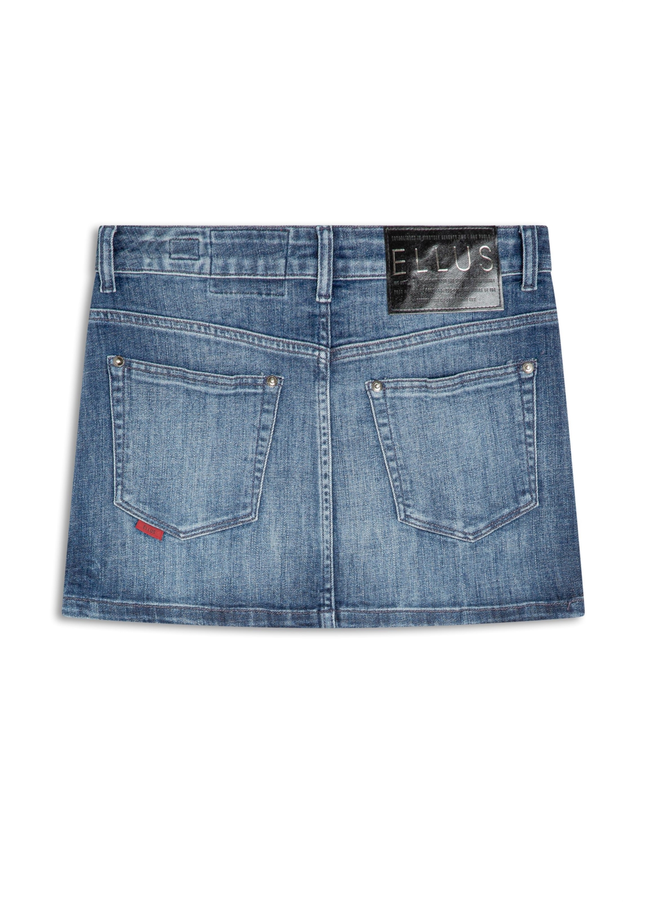 Saia Visco Indigo Elastic Lav.Escuro C/Tie Dye