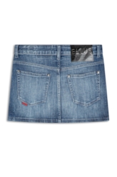 Saia Visco Indigo Elastic Lav.Escuro C/Tie Dye