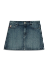 Saia Visco Indigo Elastic Mini Lav.Medio C/ Puidos