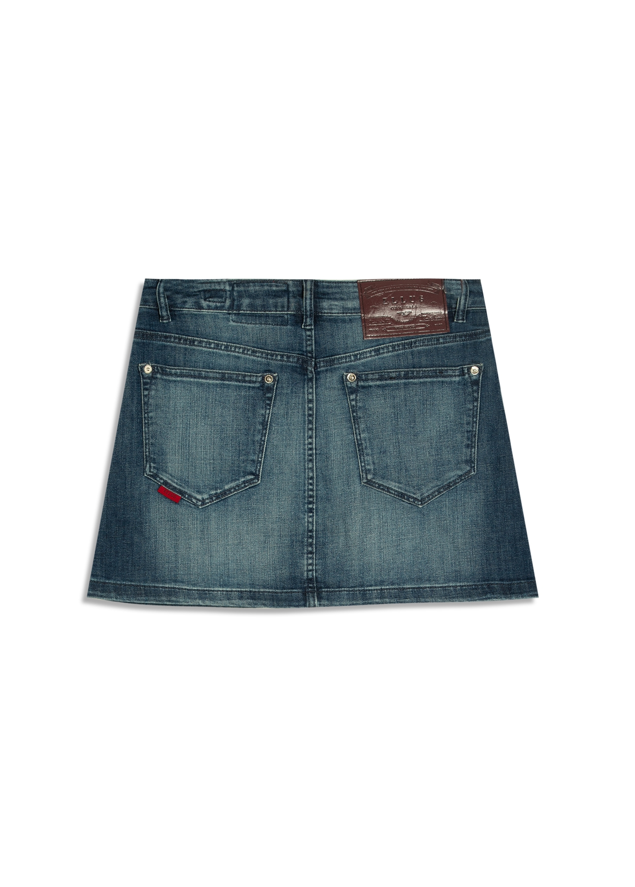 Saia Visco Indigo Elastic Mini Lav.Medio C/ Puidos