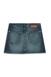 Saia Visco Indigo Elastic Mini Lav.Medio C/ Puidos