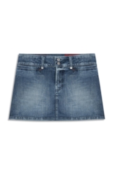 Saia Visco Indigo Elastic Relogio Lav.Medio