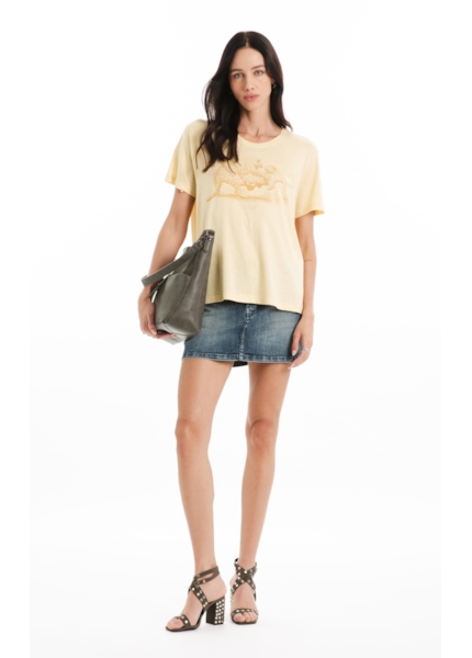 Saia Visco Indigo Elastic Relogio Lav.Medio