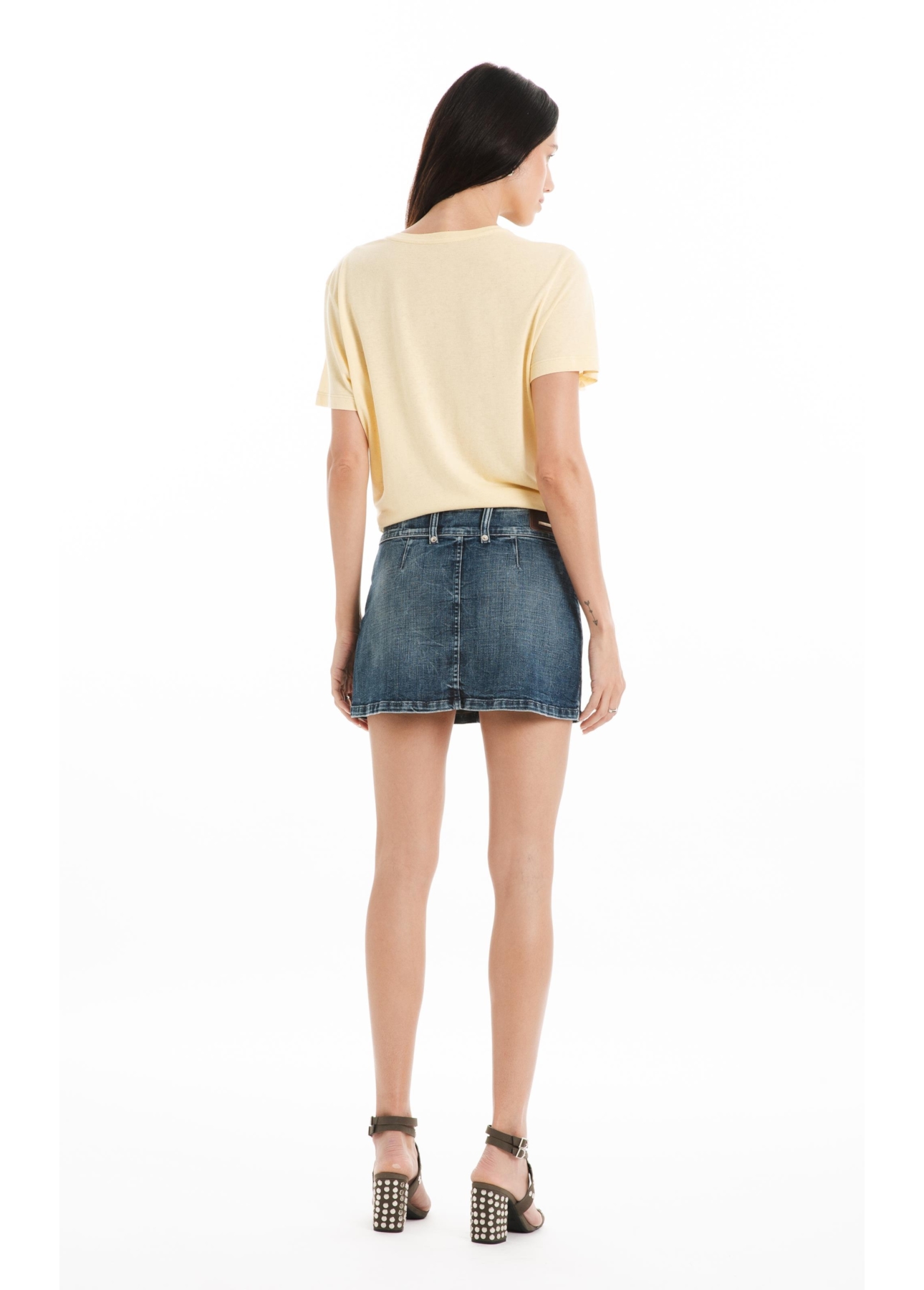 Saia Visco Indigo Elastic Relogio Lav.Medio