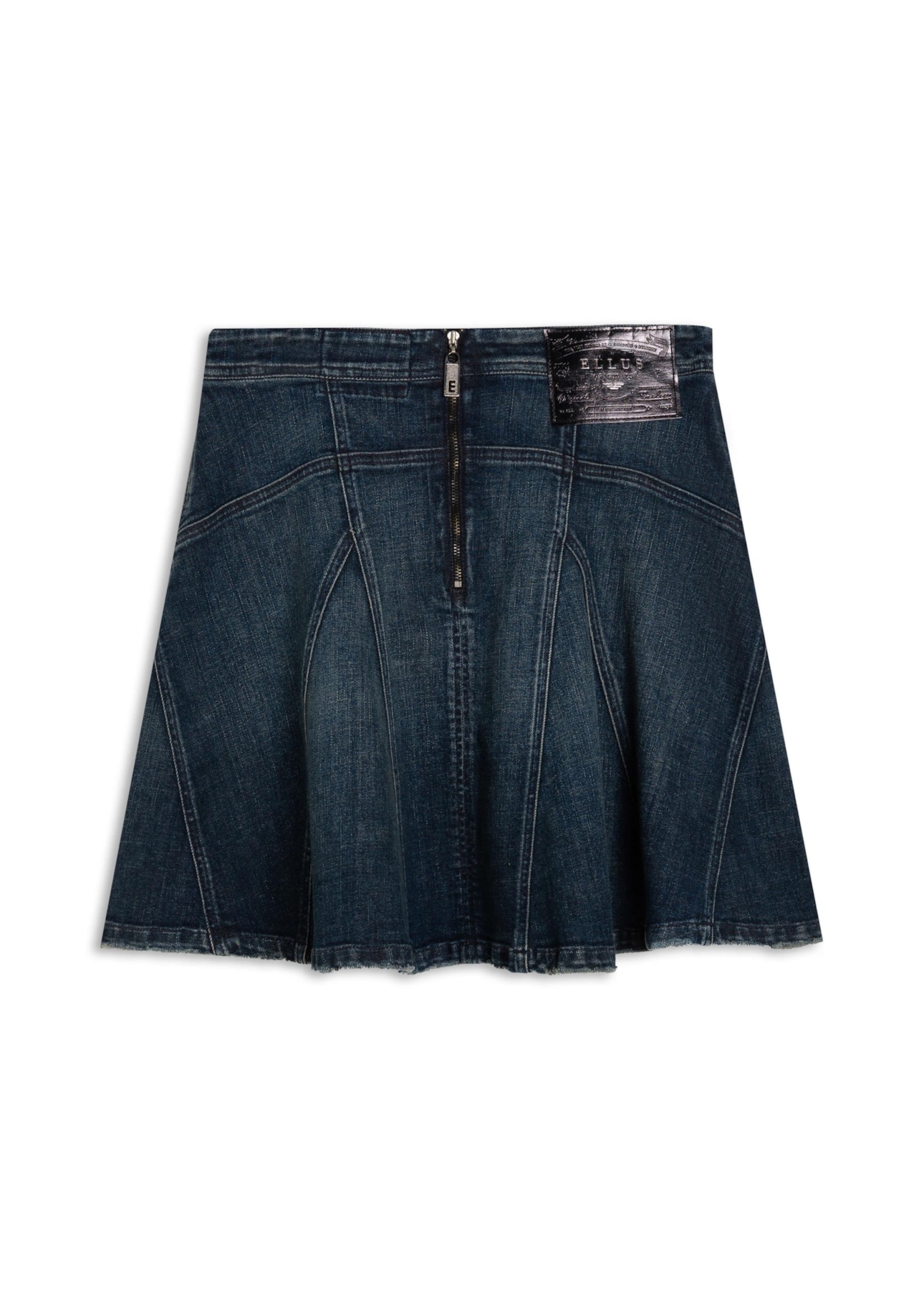 Saia Visco Indigo Godê 2127-Lav. Escuro C/ Matiz