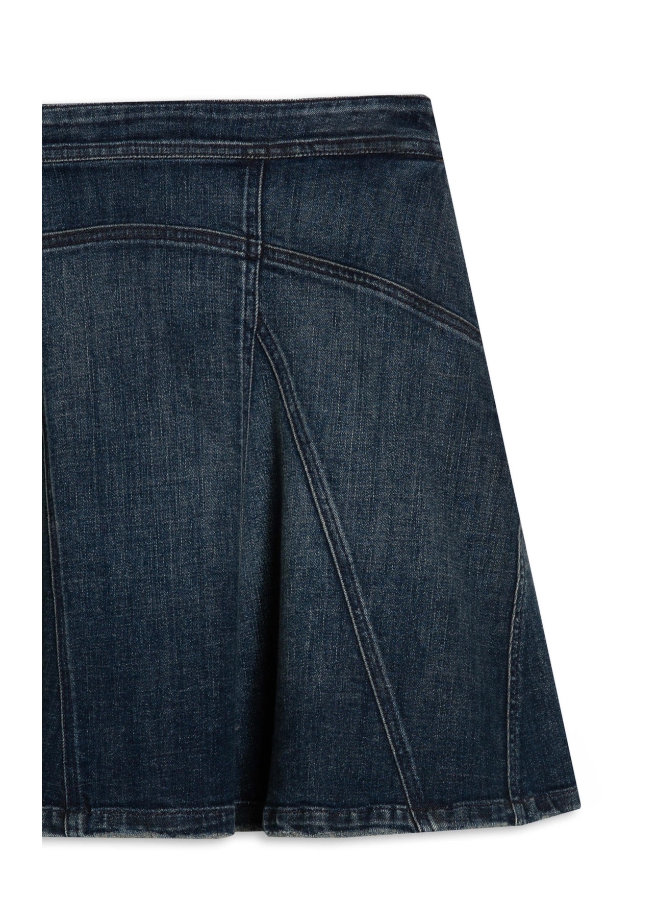 Saia Visco Indigo Godê 2127-Lav. Escuro C/ Matiz