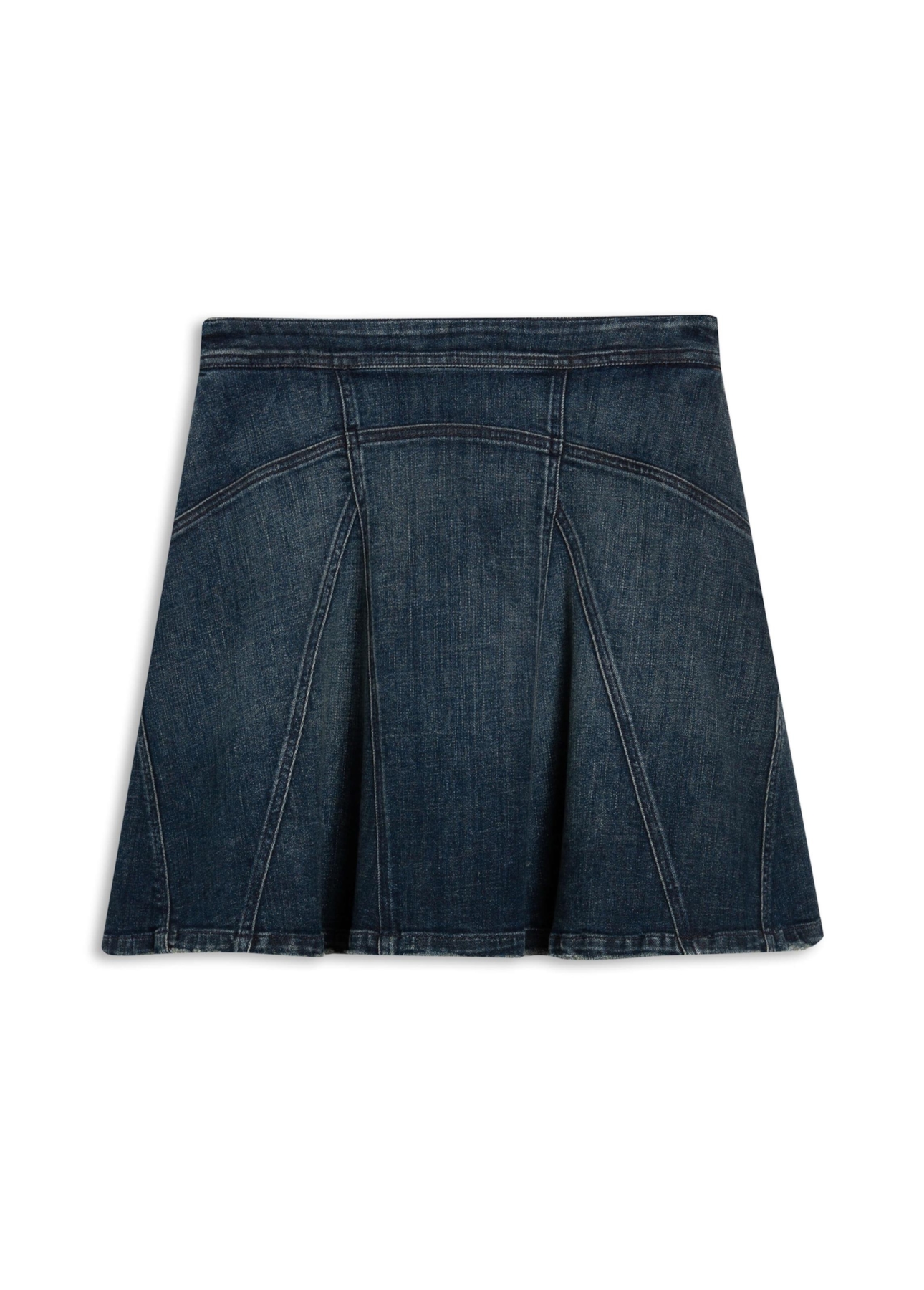 Saia Visco Indigo Godê 2127-Lav. Escuro C/ Matiz