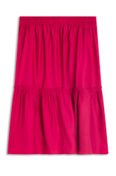 Saia Visco Twill Midi Magenta