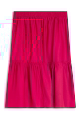 Saia Visco Twill Midi Magenta