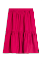 Saia Visco Twill Midi Magenta