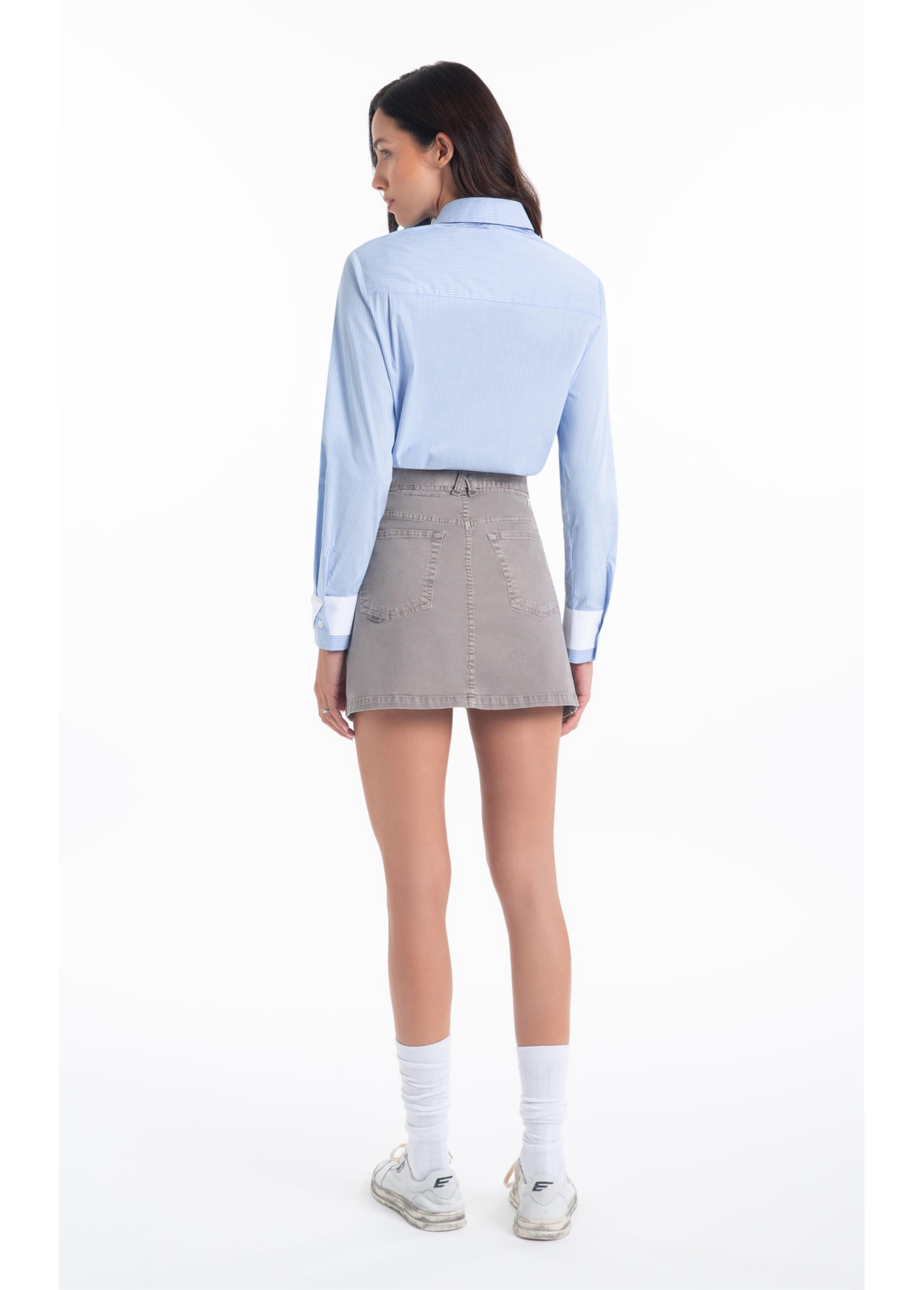 Saia Whit Denim Pregas Mouse