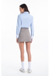 Saia Whit Denim Pregas Mouse