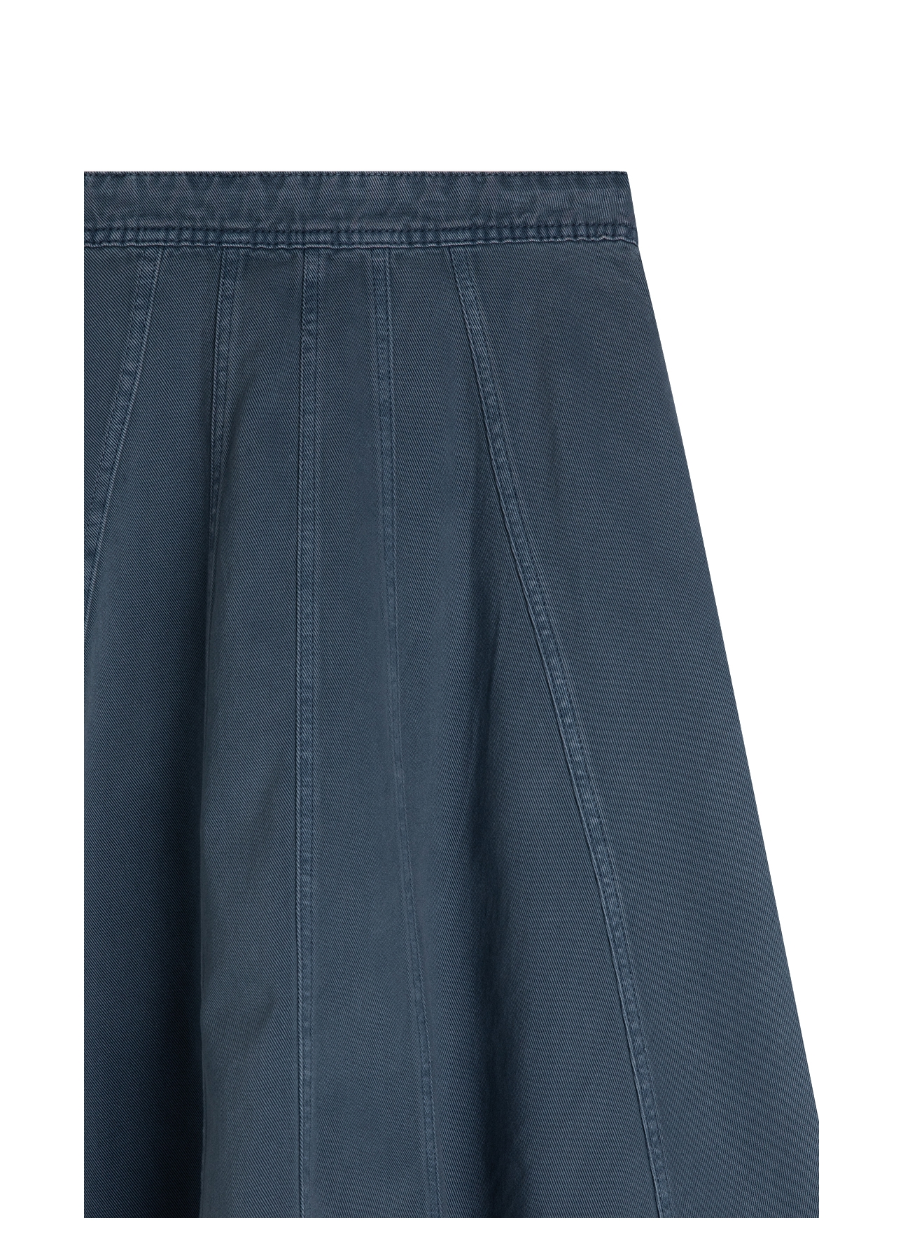 Saia White Denim Azul Carbono