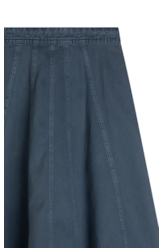 Saia White Denim Azul Carbono