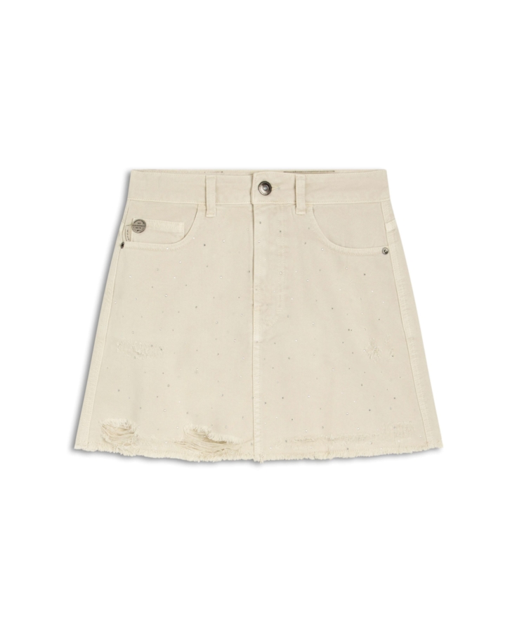 Saia White Denim Emma Pedras Sandy