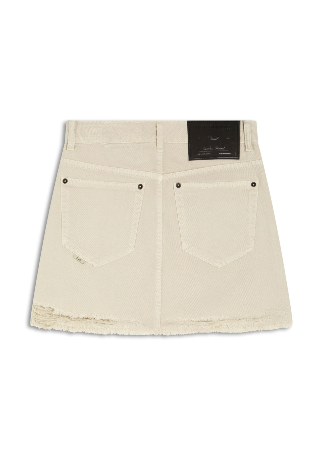 Saia White Denim Emma Pedras Sandy