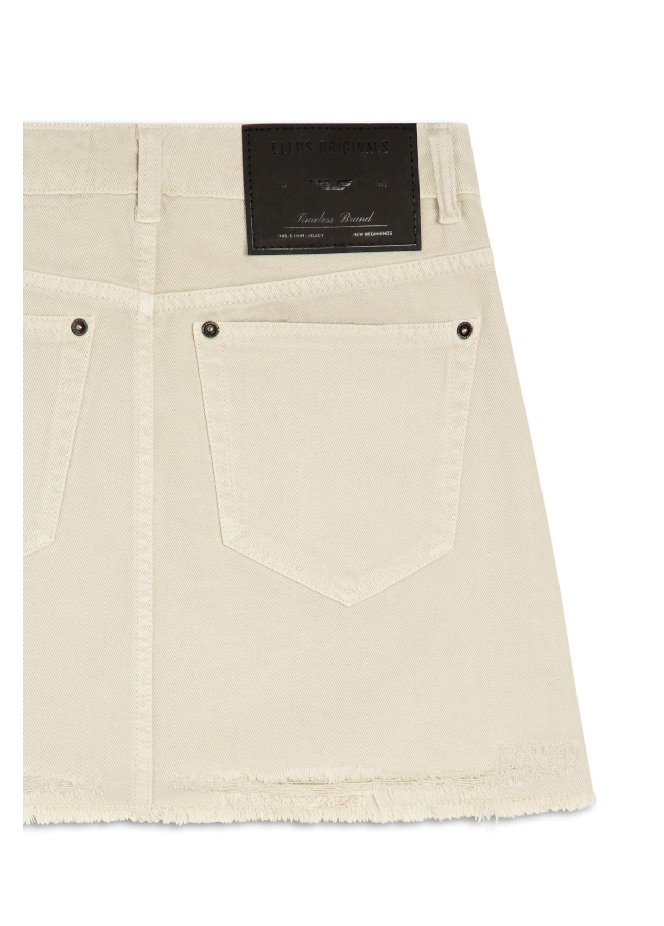 Saia White Denim Emma Pedras Sandy