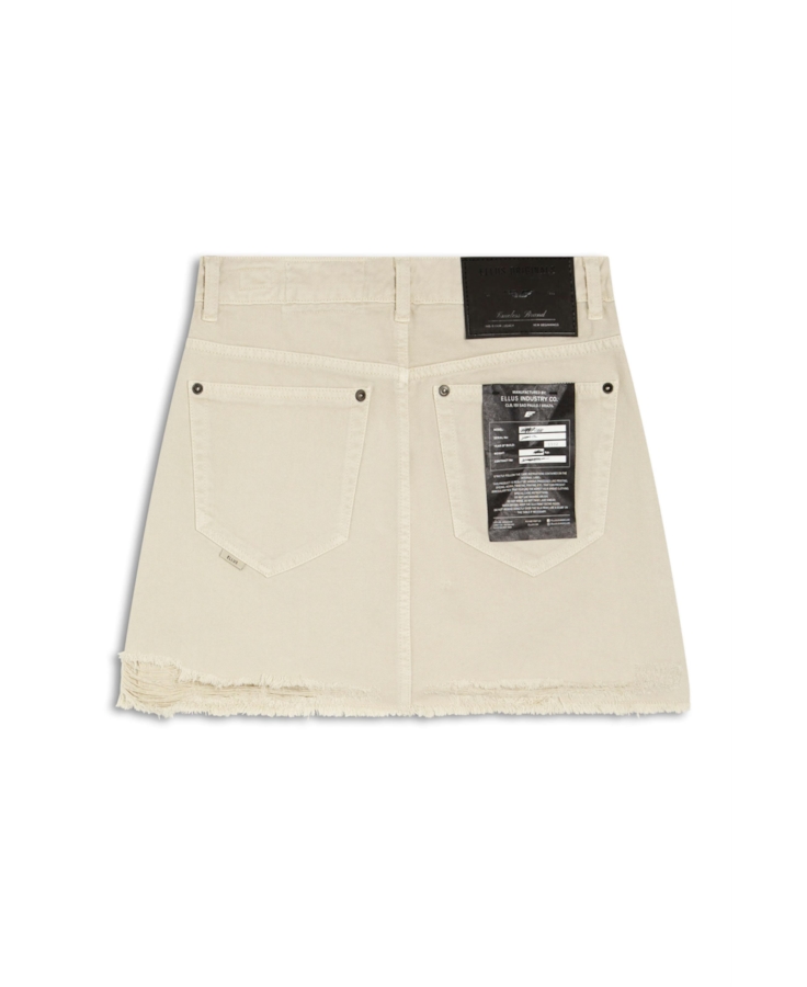 Saia White Denim Emma Pedras Sandy