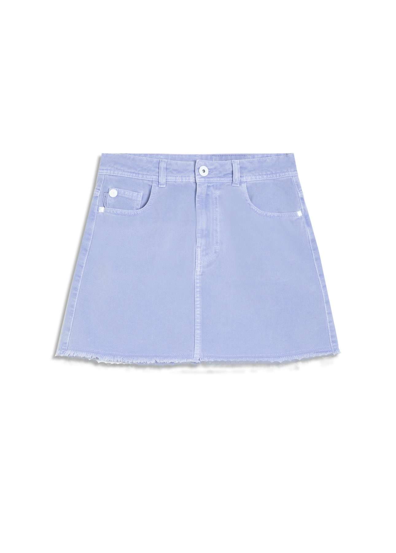 Saia White Denim Mini Azul Seco