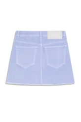 Saia White Denim Mini Azul Seco