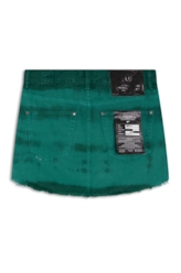 Saia White Denim Nina Verde Army