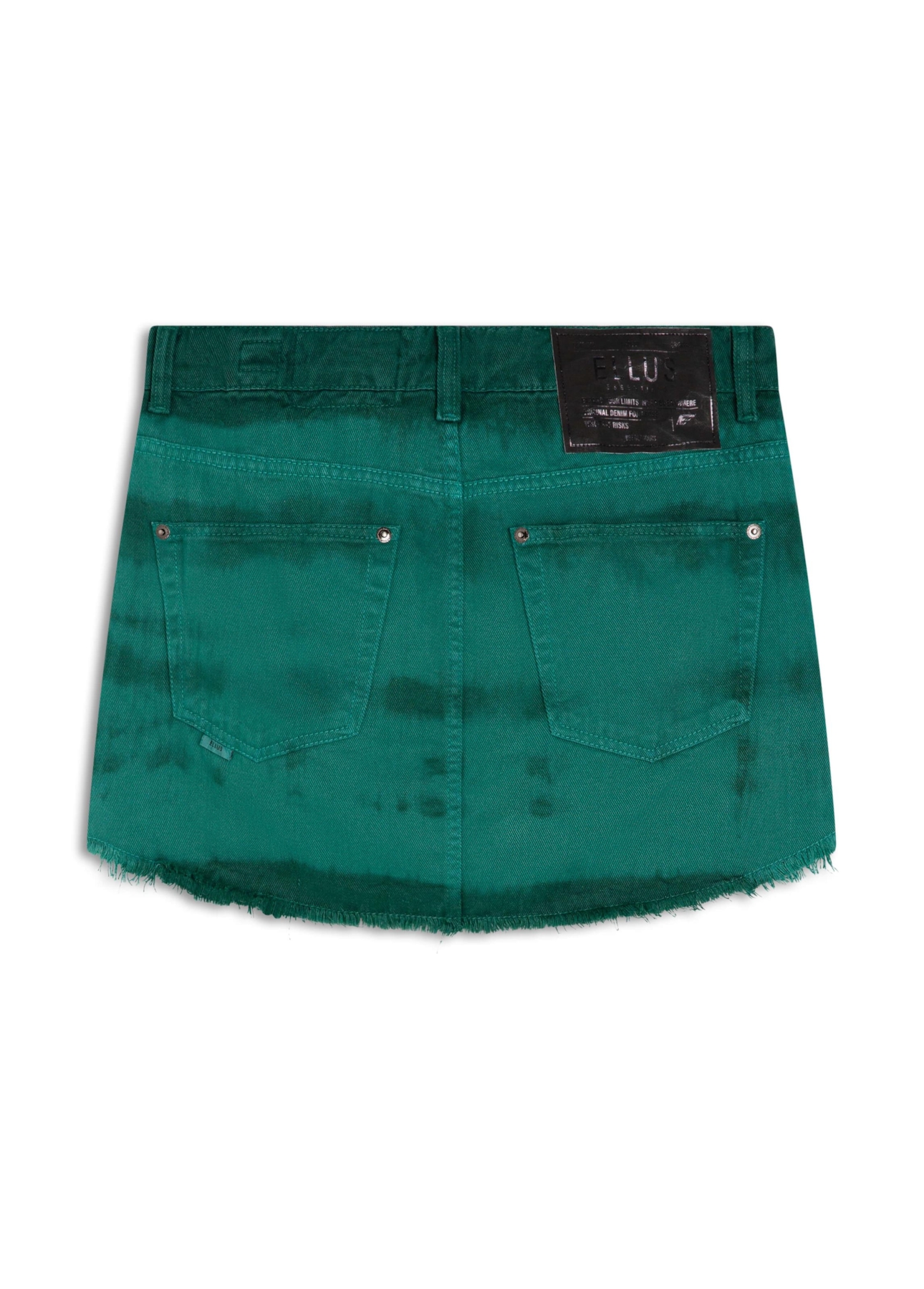 Saia White Denim Nina Verde Army
