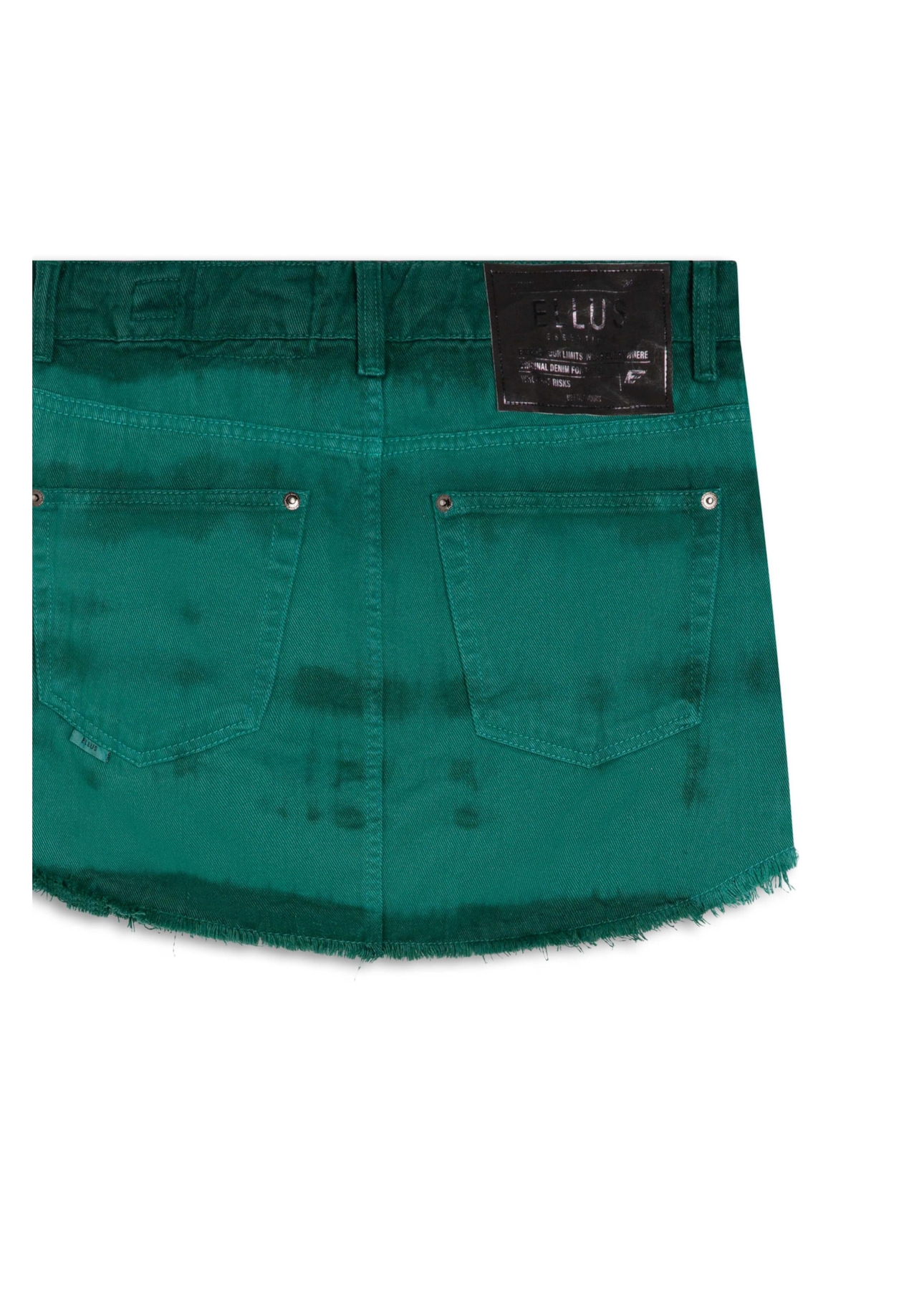 Saia White Denim Nina Verde Army