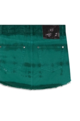 Saia White Denim Nina Verde Army
