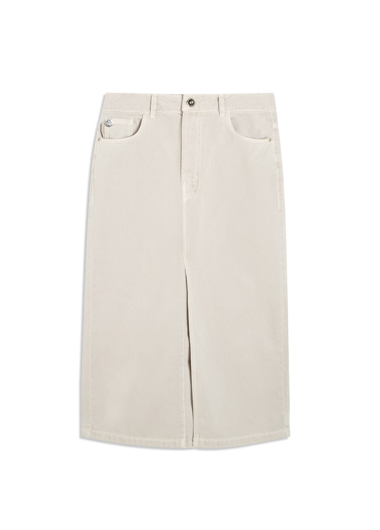Saia White Denim Silver