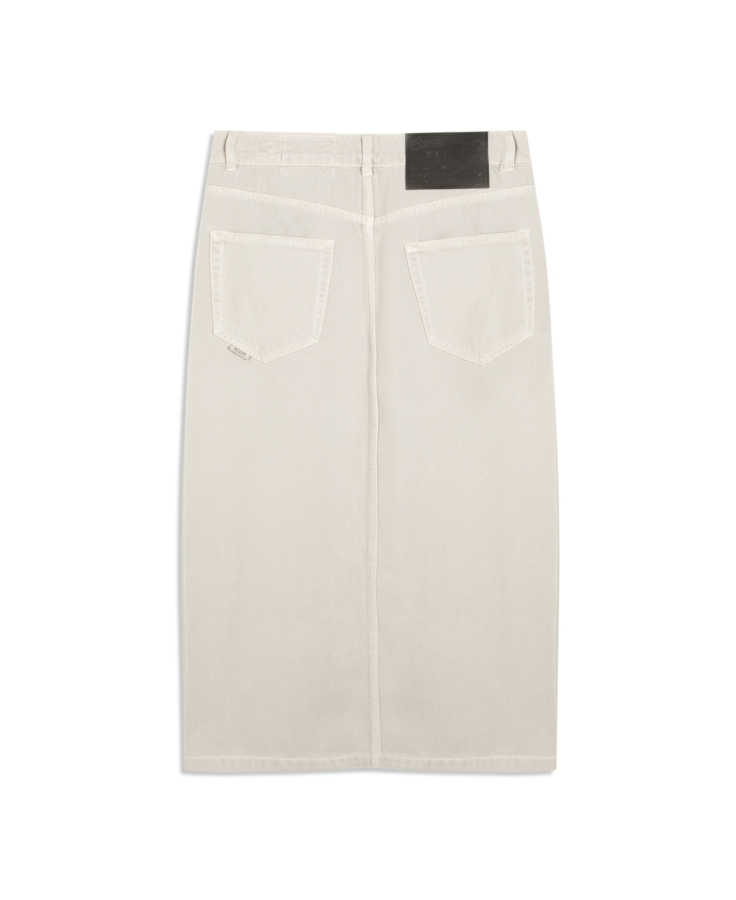 Saia White Denim Silver