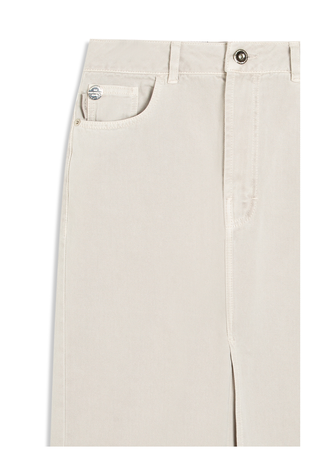 Saia White Denim Silver