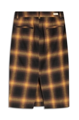 Saia Wool Touch Cepheus Pencil Skirt Camel