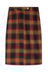 Saia Wool Touch Cepheus Pencil Skirt Telha