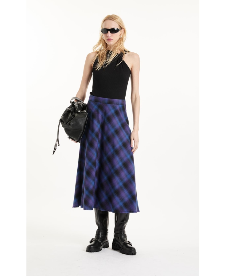 Saia Wool Touch Estonia Azul Carbono