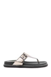 Sandalia Buckle Ellus Grafite