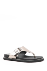 Sandalia Buckle Ellus Grafite