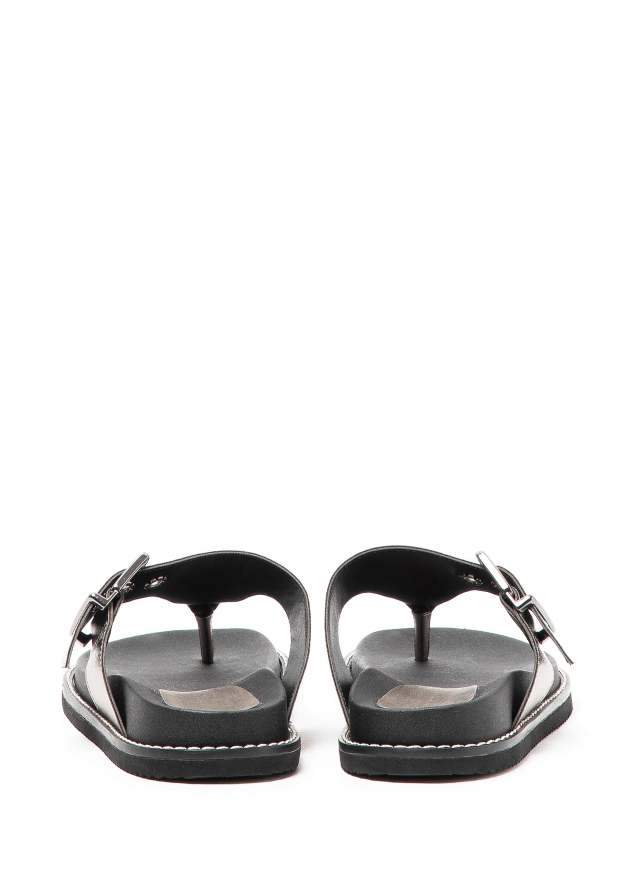 Sandalia Buckle Ellus Grafite