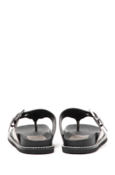 Sandalia Buckle Ellus Grafite