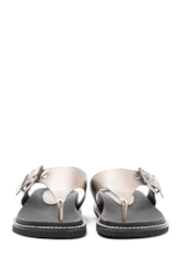 Sandalia Buckle Ellus Grafite