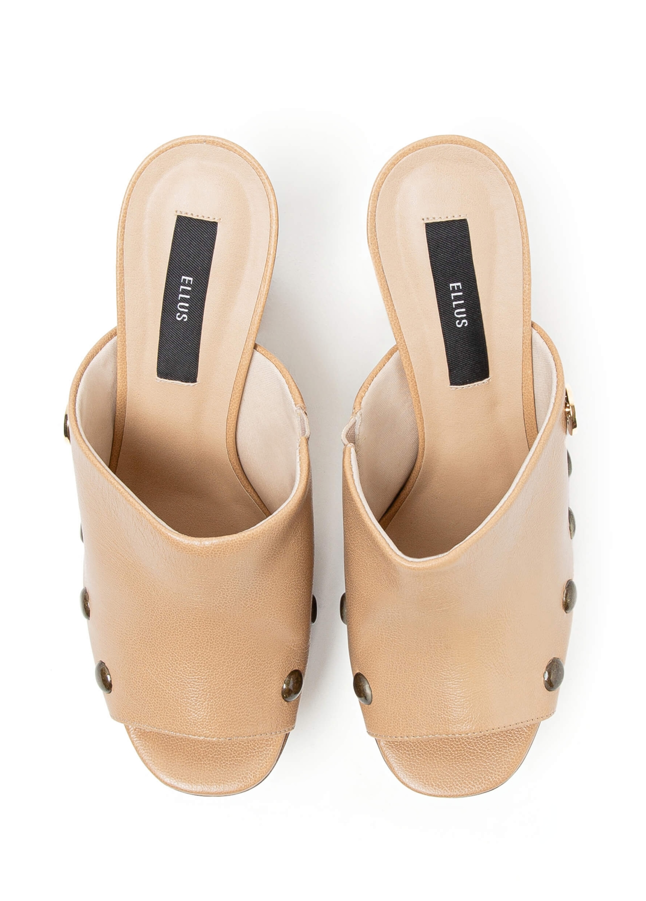 Sandalia Clog Hill Ellus Caramelo